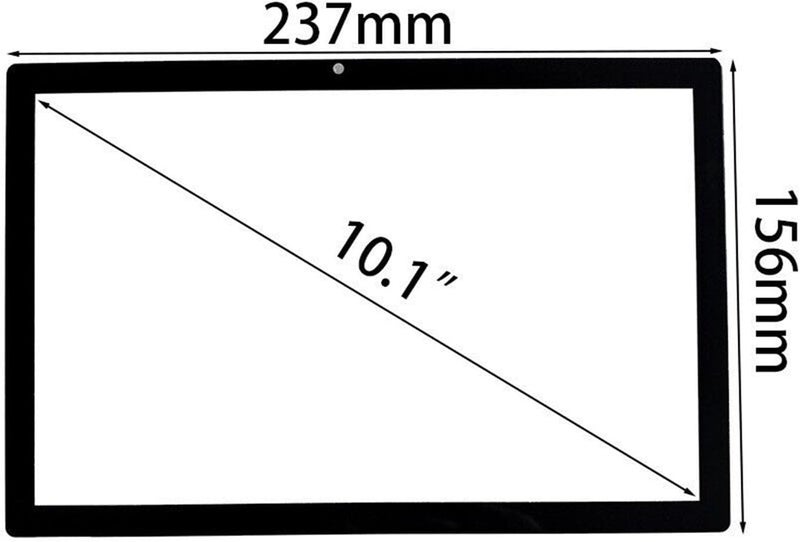 Olivechard for 10.1 inch DIALN X10G Touch Screen Panel Digitizer Front Panel Glass kit | High Sensitivity Replacement Touchscreen - Image 3
